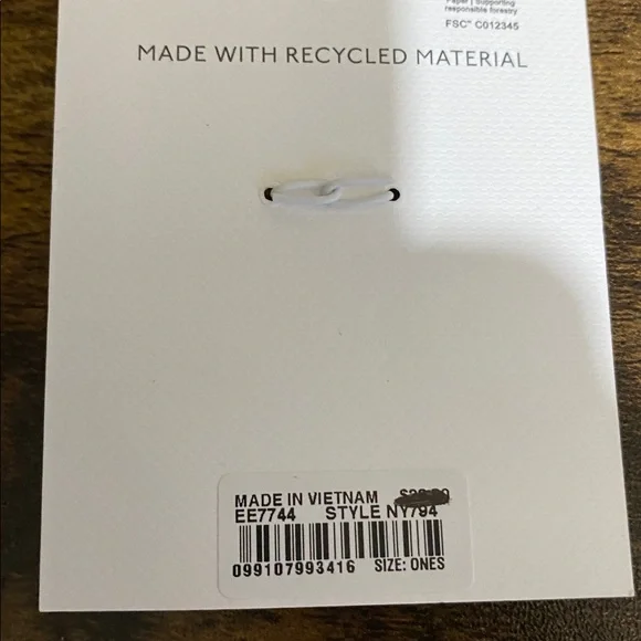 NWT MADEWELL Semiprecious Apple Charm - Picture 5 of 6